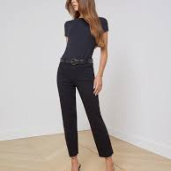New: L'Agence Sada Slim-Leg Cropped Jean Size 25 - Picture 1 of 11